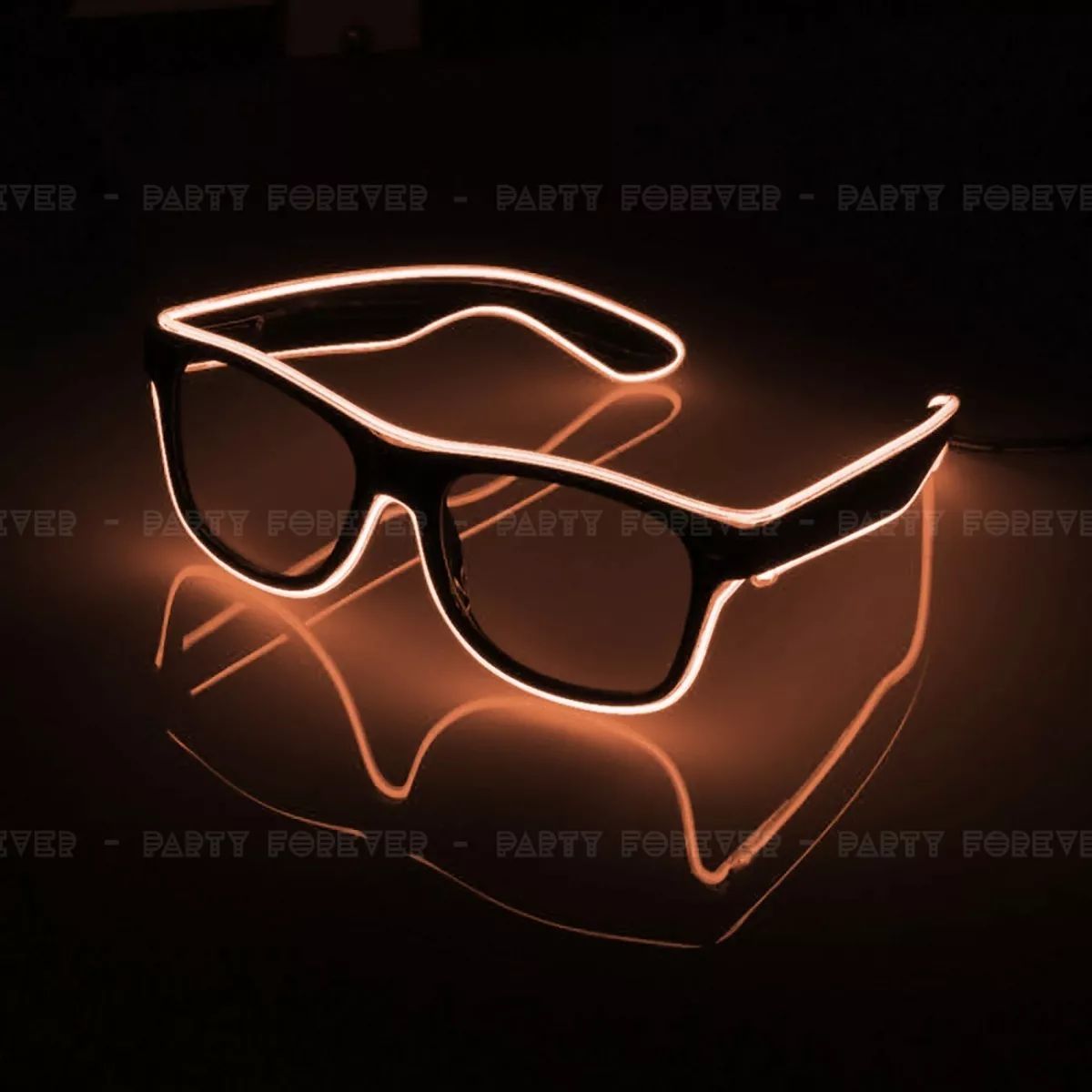Anteojos Led Lentes Neon Risky Premium Cotillon Luminoso - Imagen 2