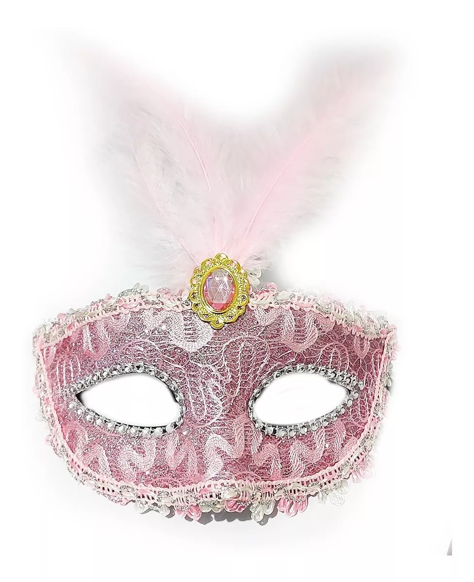 antifaz-con-plumas-rosa