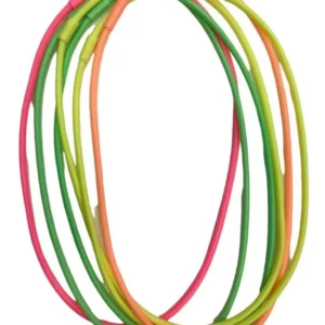 Collar Colgante Fluo X6 - Cotillon Carnaval Carioca