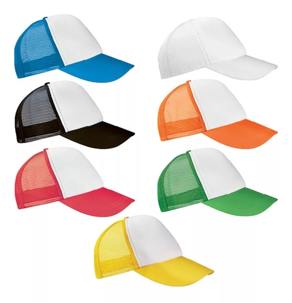 Combo 10 Tiradores Fluo + 10 Gorra Trucker Fluo Sublimable! - Imagen 7
