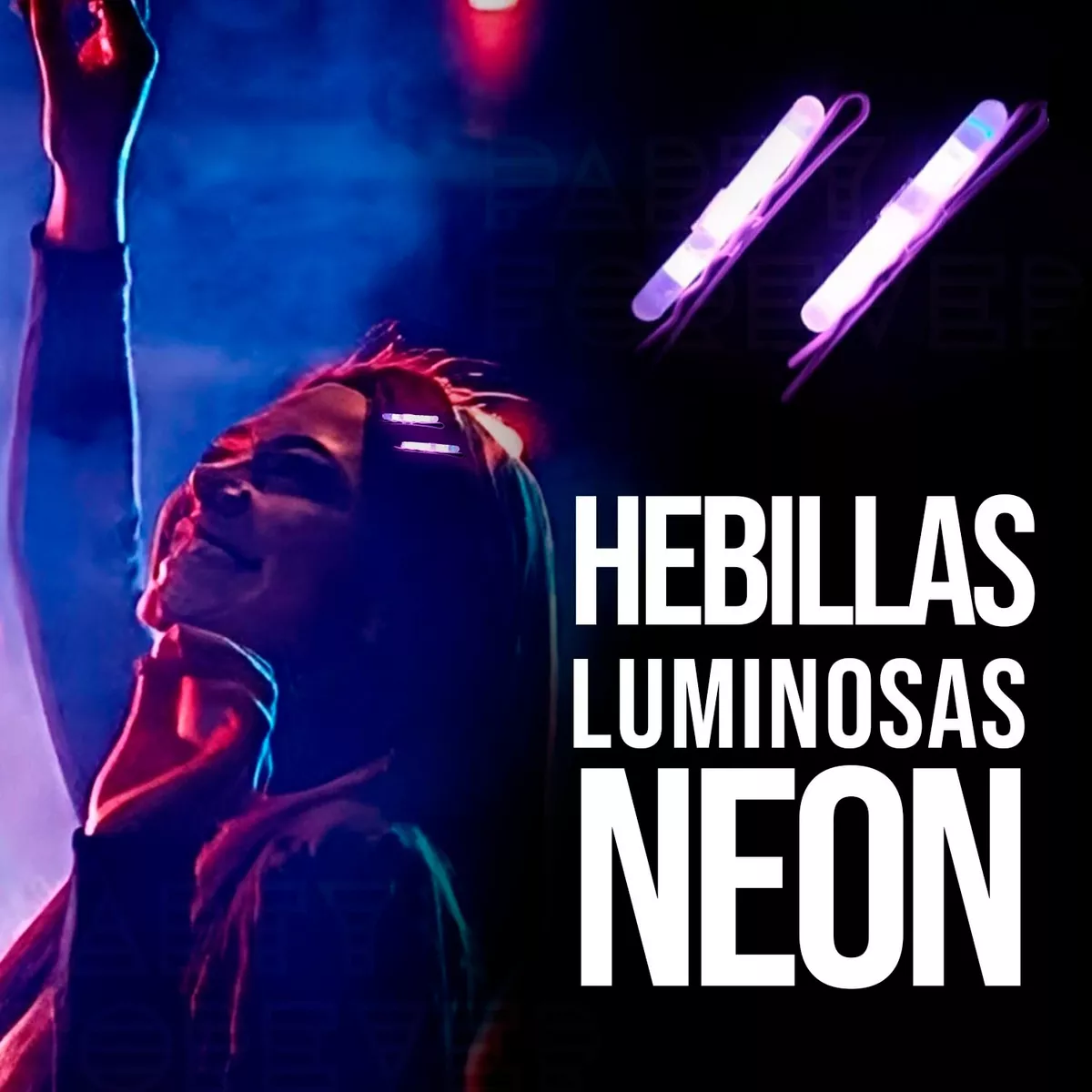 Combo Cotillon Luminoso 100 Personas Fiesta Premium Led Neon - Imagen 5
