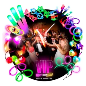 Combo Cotillon Vip Todo Luminoso 150 Personas
