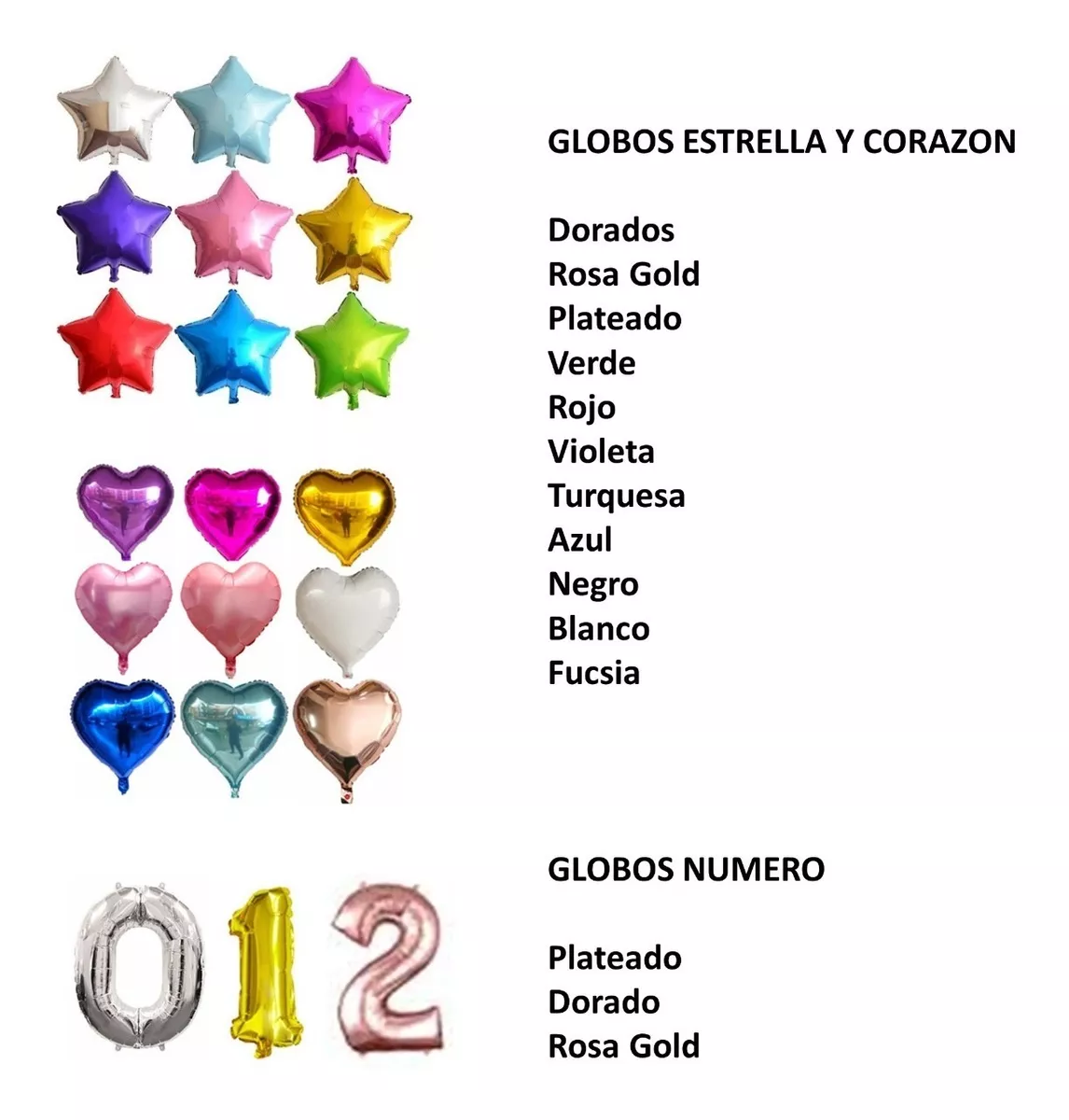 Combo Globos Cortina Feliz Cumpleaños - Imagen 4