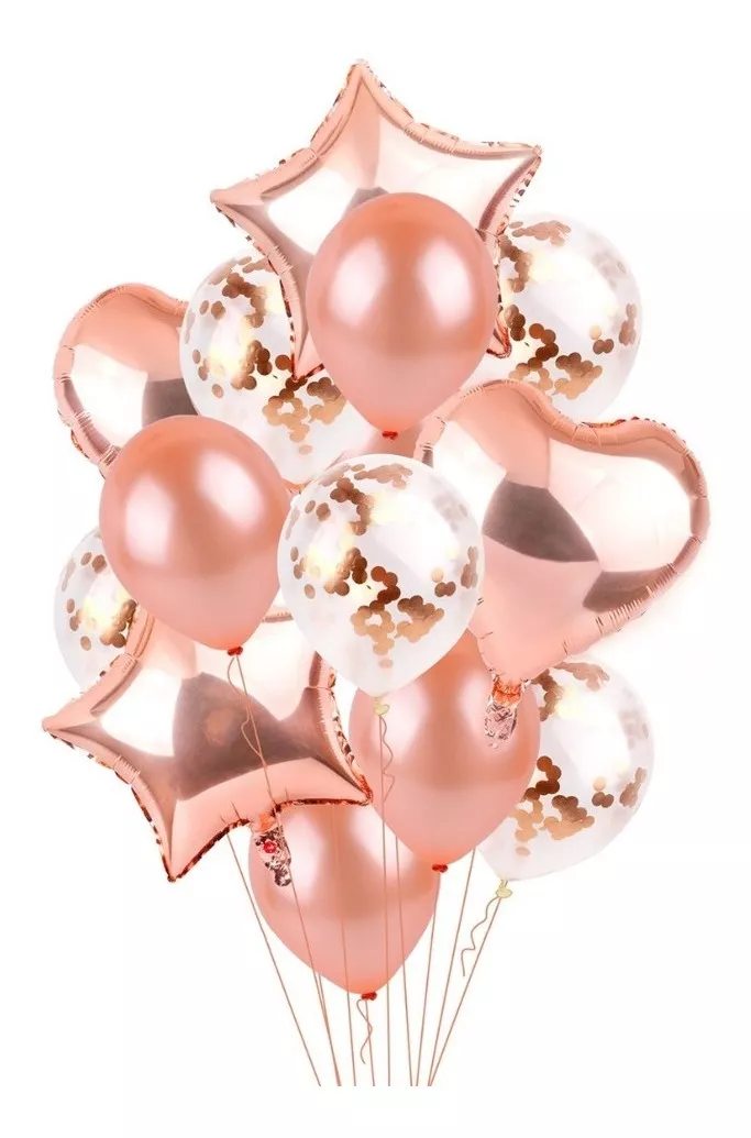 Combo Globos Cortina Feliz Cumpleaños - Imagen 7