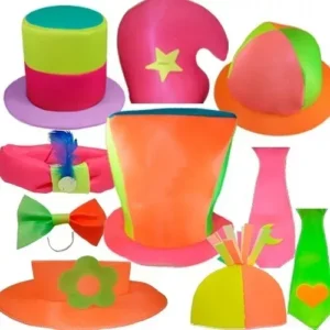 Sombrero de Tela Fluo Modelos Surtidos