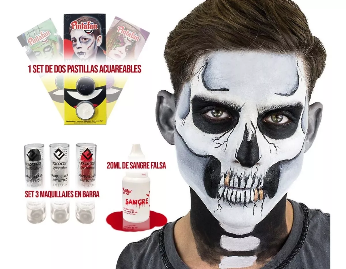 Combo Halloween - Maquillaje Artistico