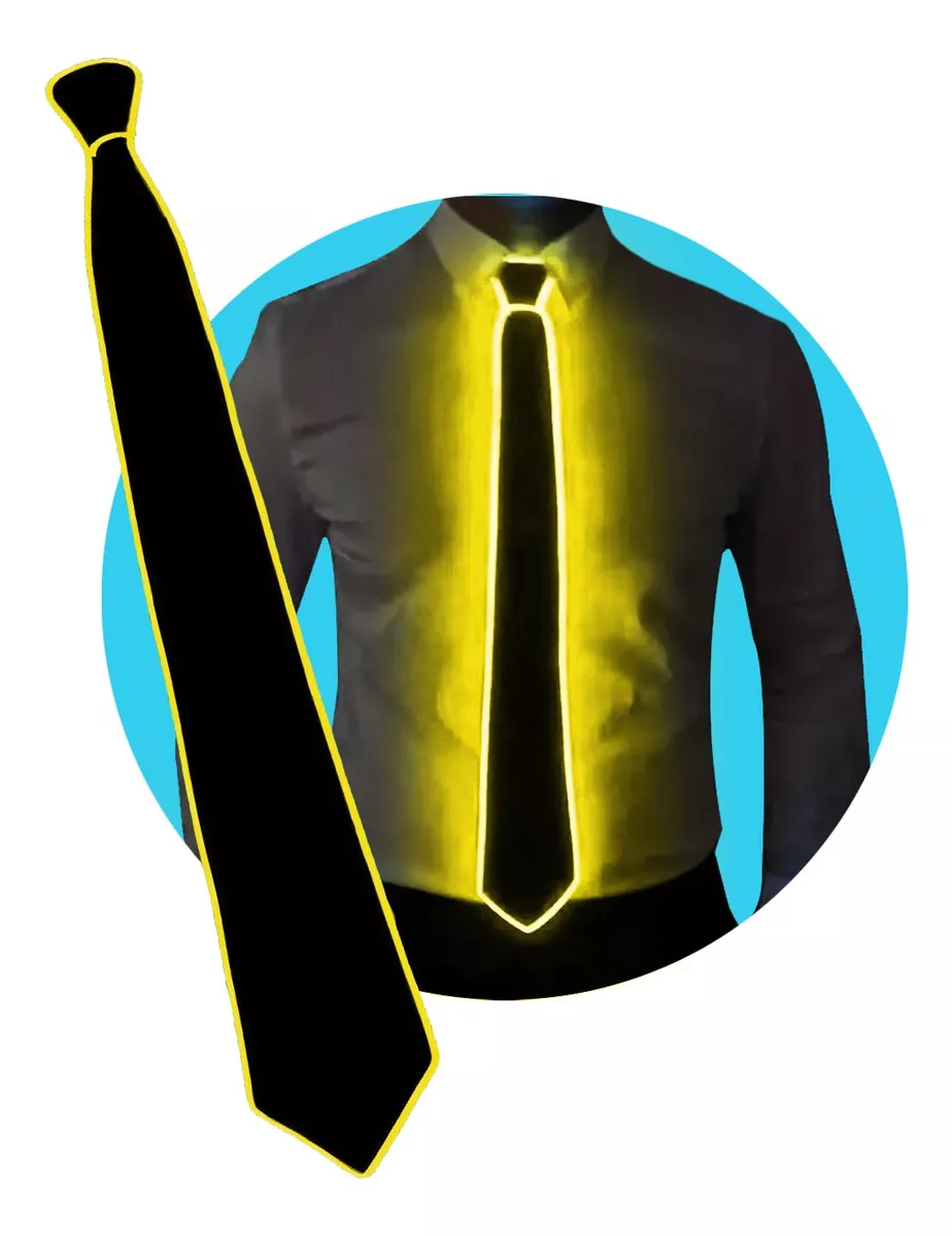 Corbata Risky Led Neon Luminosa Premium