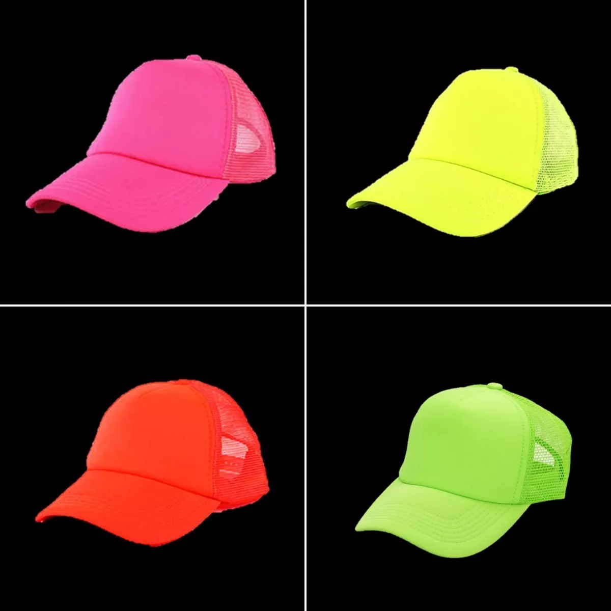Gorra Trucker Fluo Lisas Varios Colores - Imagen 7