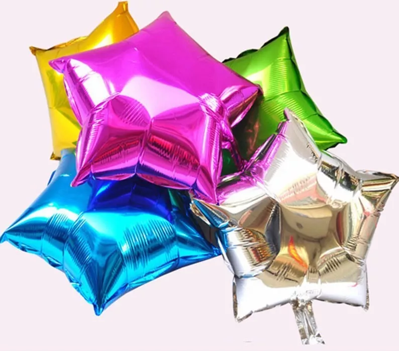 Globo Metalizado Estrella 18'' Colores Surtidos Cotillon - Imagen 3