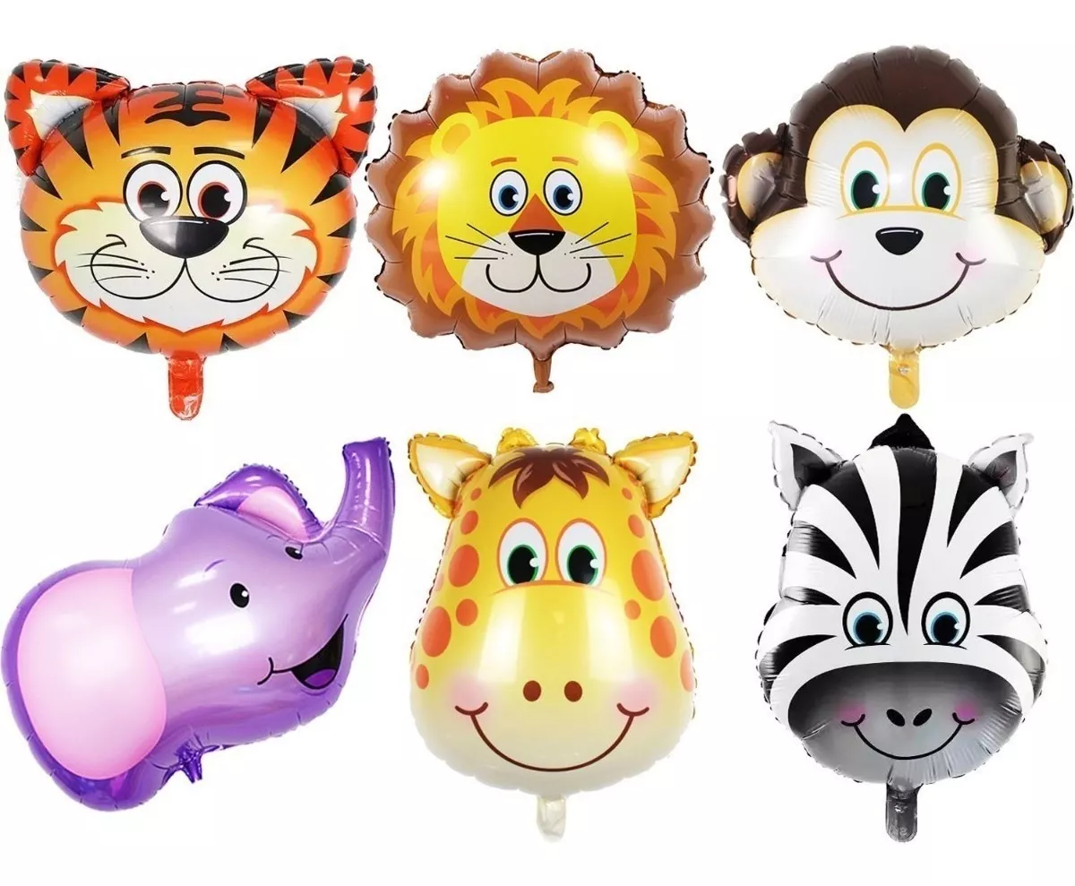 Globos Metalizado Animales 9'' - Cotillon Fiesta !! - Imagen 2