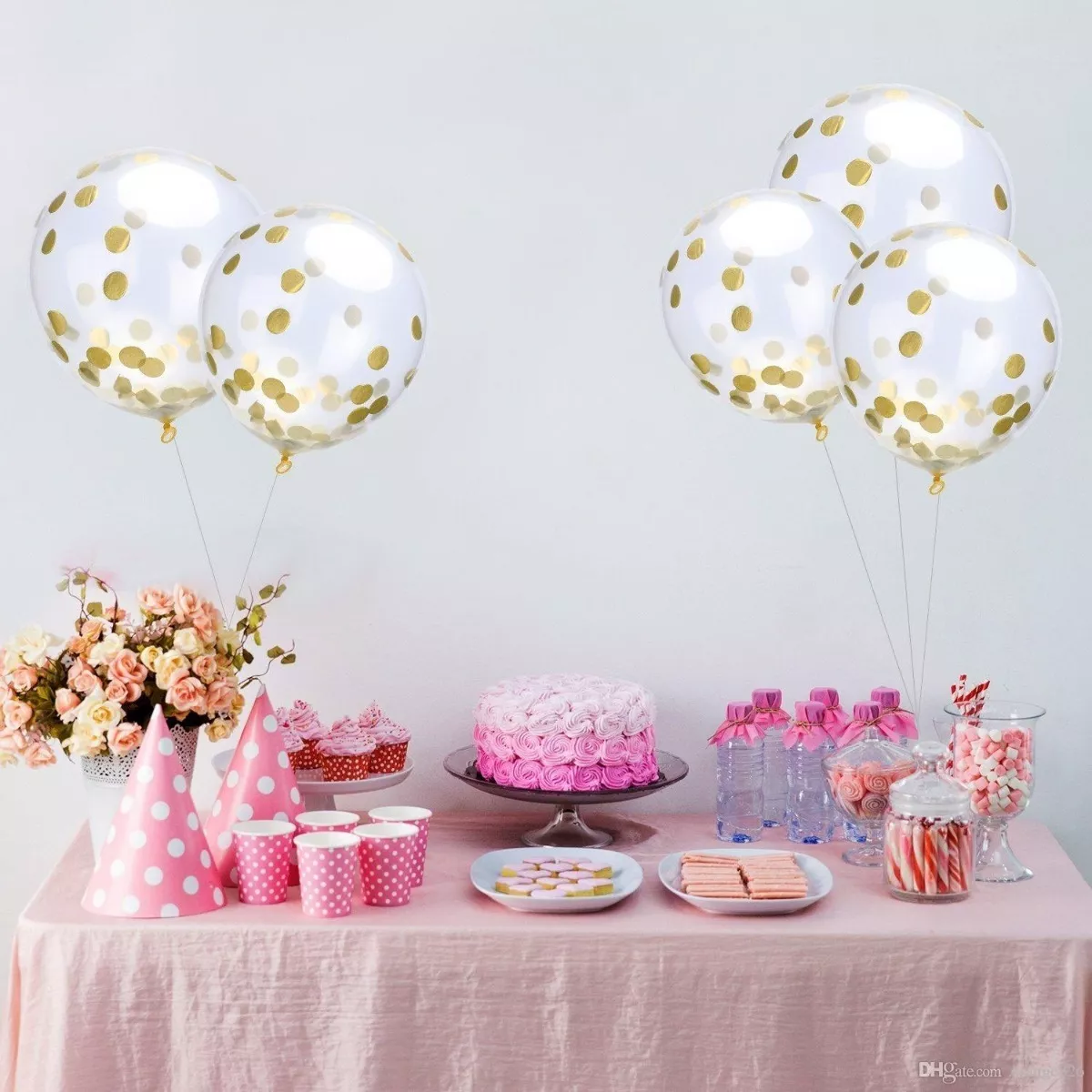 Globos Pastel Colores Surtidos 23 Cm - 9 Pulgadas X 50u - Imagen 6