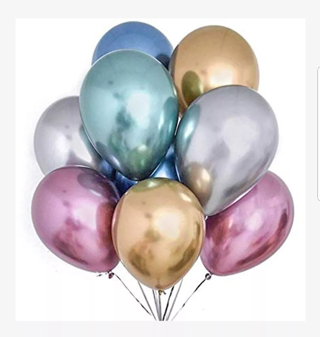 Globos Pastel Colores Surtidos 23 Cm - 9 Pulgadas X 50u - Imagen 7