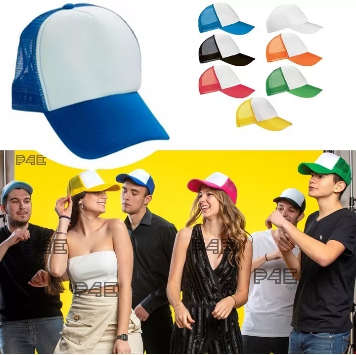 Gorra Fluo Trucker Colores Surtidos - Para Sublimar! - Imagen 2