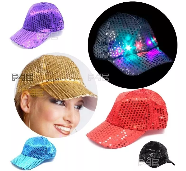 Gorra Luminosa Led 6 Luces Colores Surtidos - Imagen 2