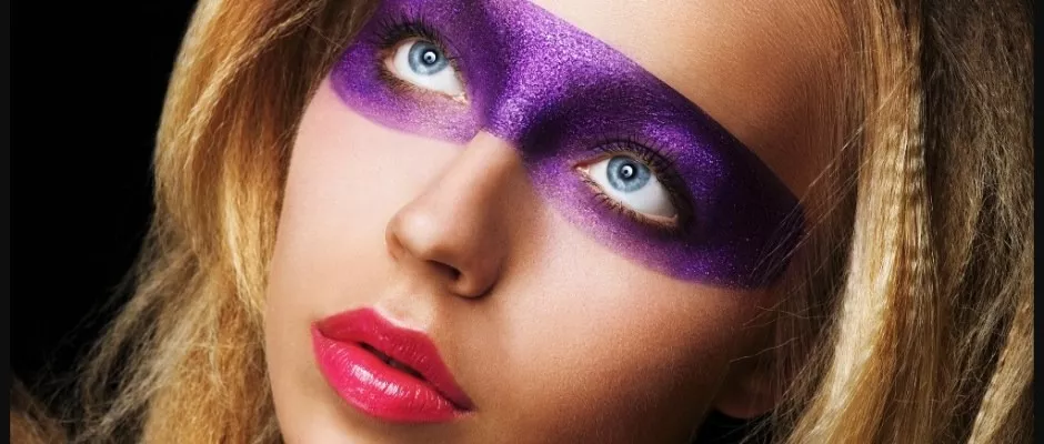 Kit Maquillaje Artistico Glitter Con Brillo + Stencils - Imagen 2
