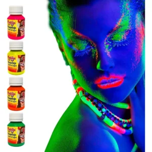 Maquillaje Fluo Liquido - Pinturas Fluo Para Cara Y Cuerpo!!