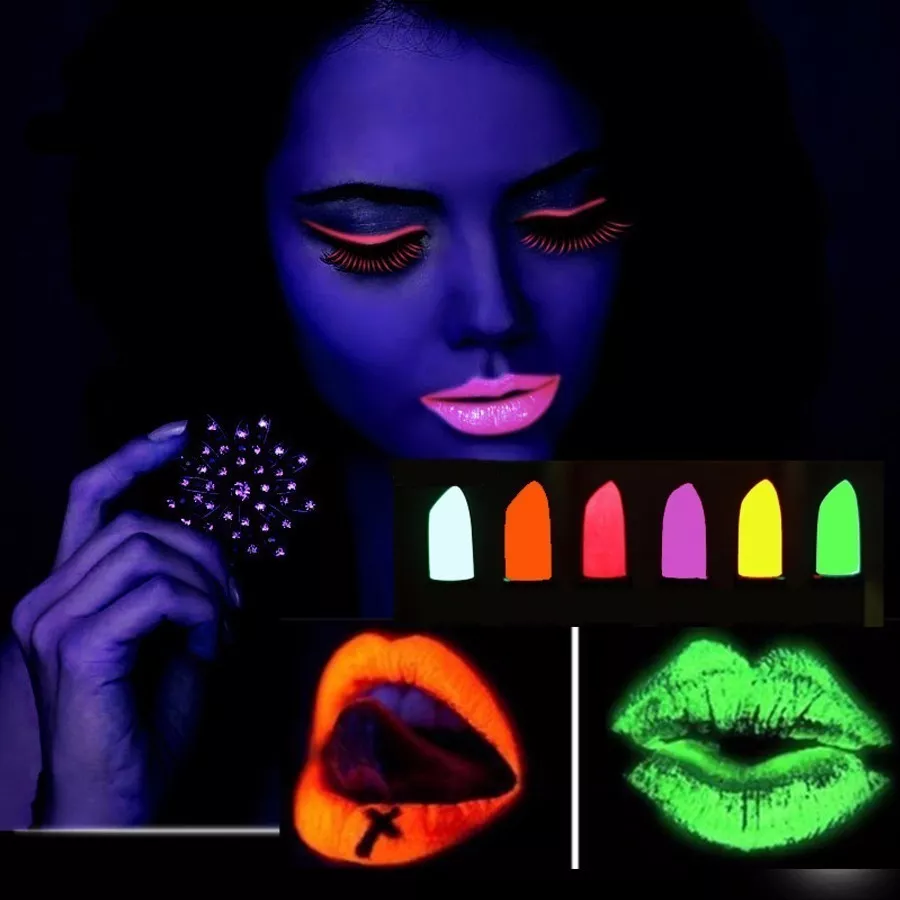 Pinta Labios Fluo Lapiz Labial Fluo Neon Colores Surtidos - Imagen 3