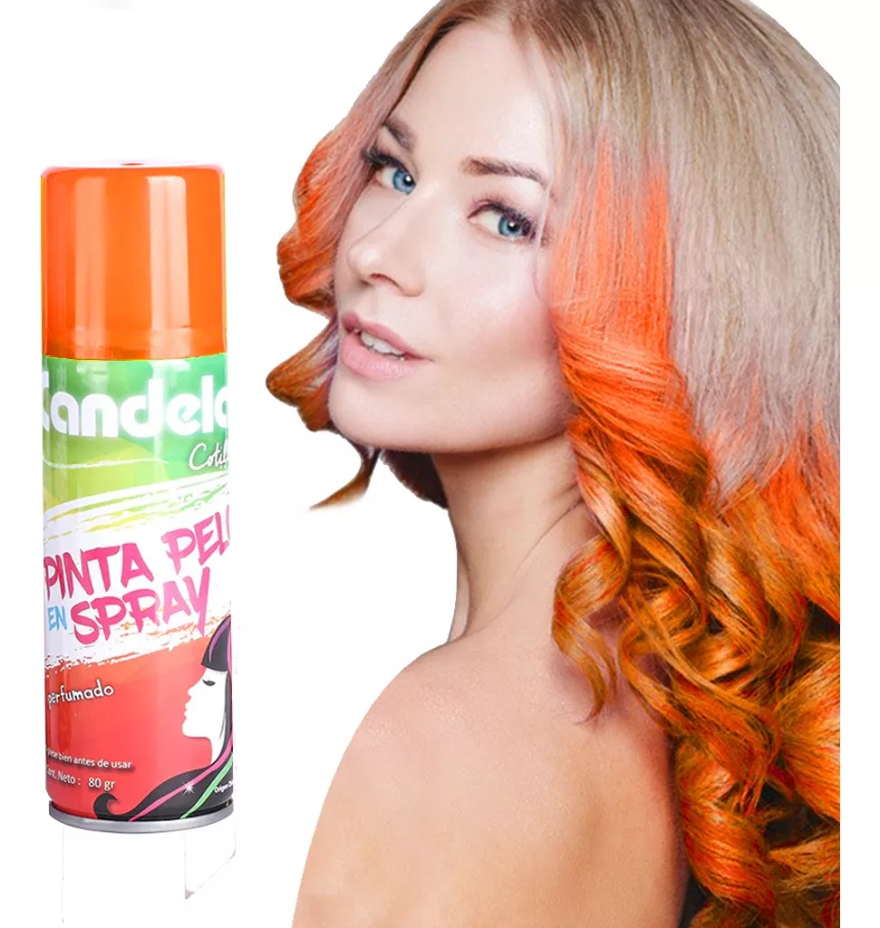 Pinta Pelo Aerosol De Colores Fiesta Cotillon - Imagen 6