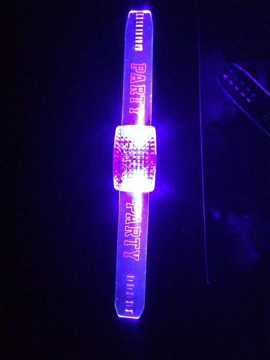 Pulsera Audioritmica Luminosa Led - Enciende Con Musica - Imagen 4