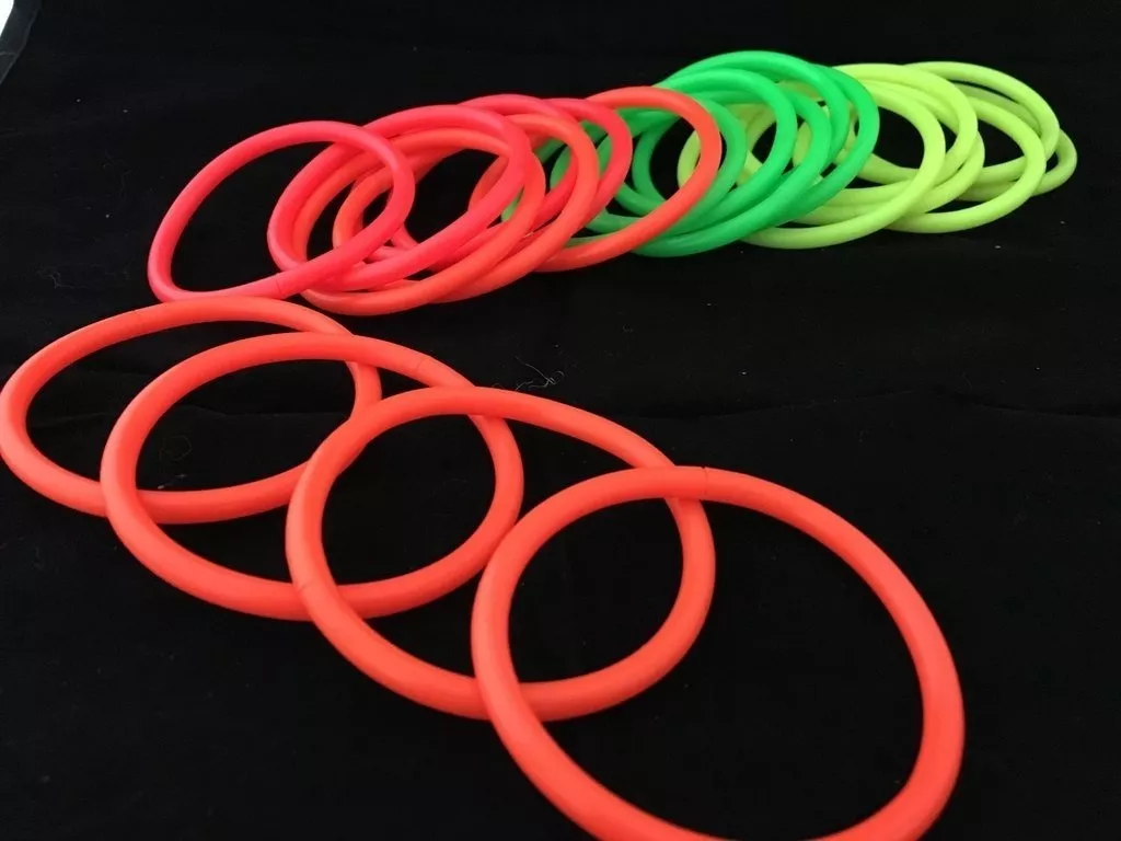 Pulsera Fluo X6 - Cotillon Carioca - Imagen 2