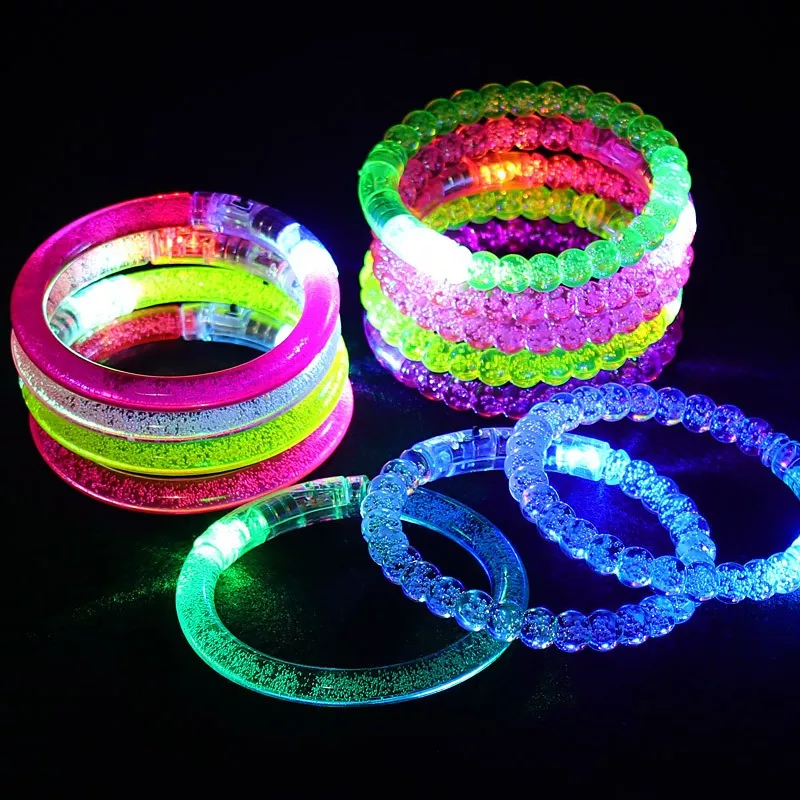 Pulsera Luminosa Led - Cotillon Fiesta - Imagen 2