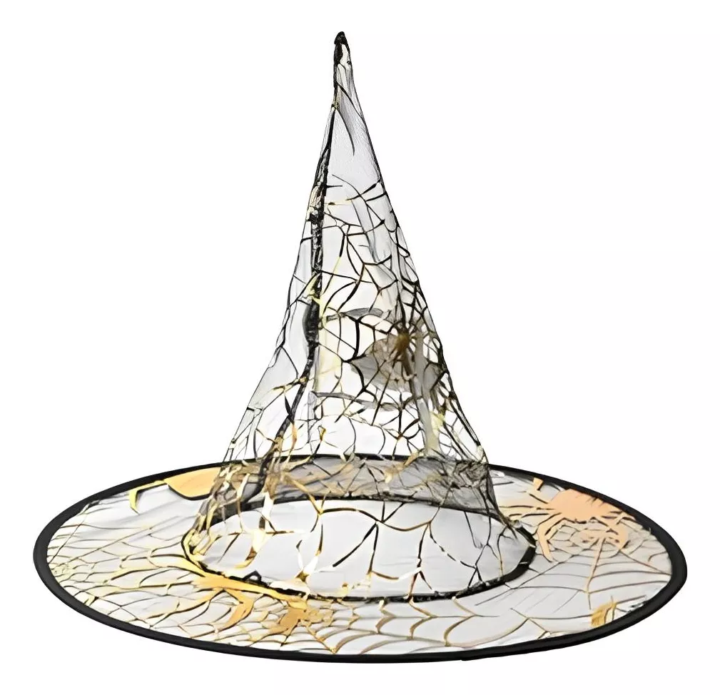 Sombrero De Bruja Calado - Halloween Cotillon - Imagen 4