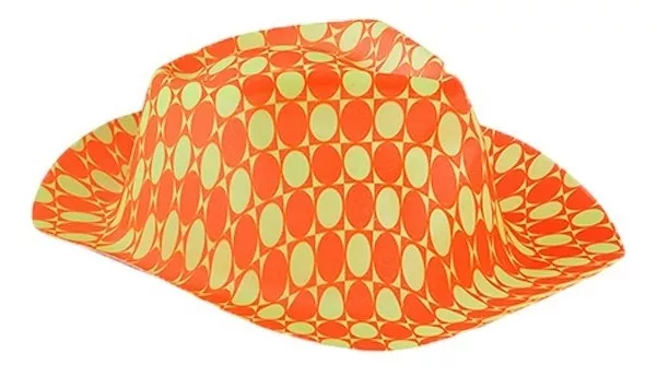 Sombreros Gorros Cowboy Fluo Cotillon - Fiesta Fluo X10 - Imagen 7