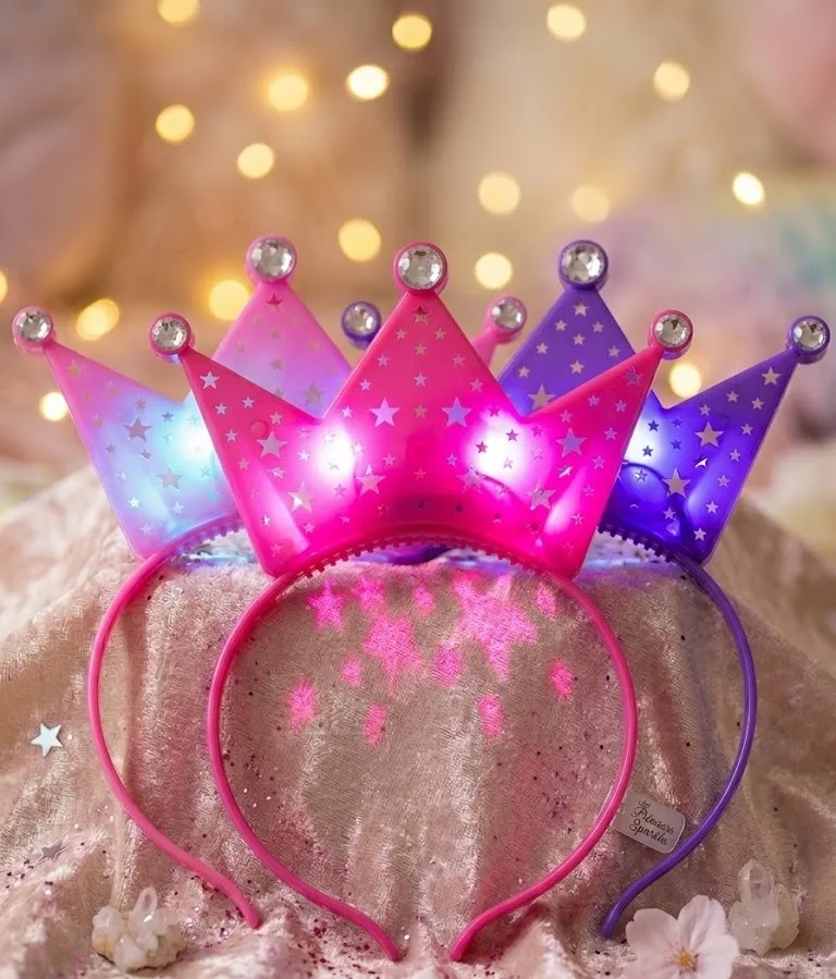 Vincha Corona Led - Cotillon Luminoso - Fiesta Reina!! - Imagen 2