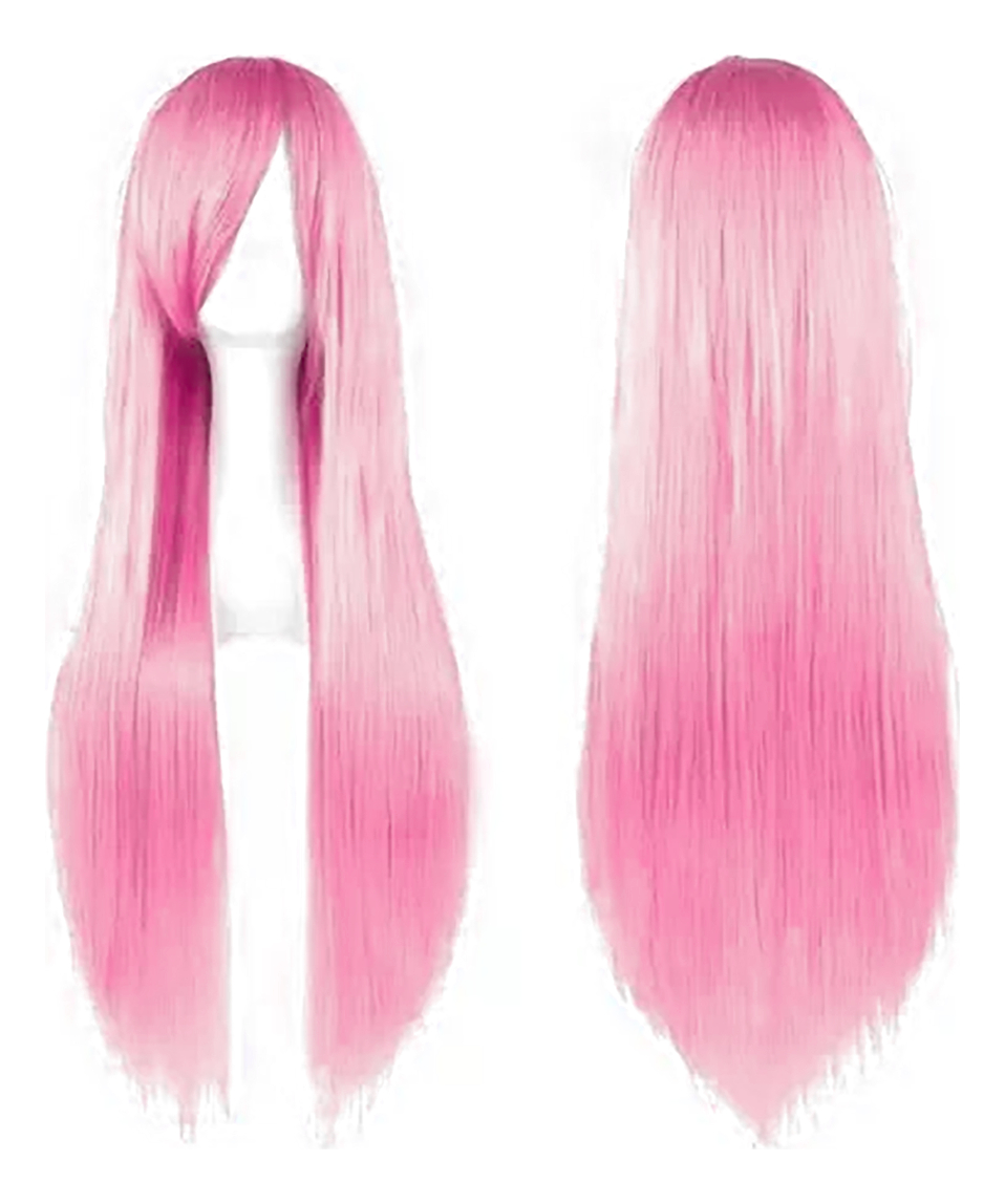 peluca-larga-rosa