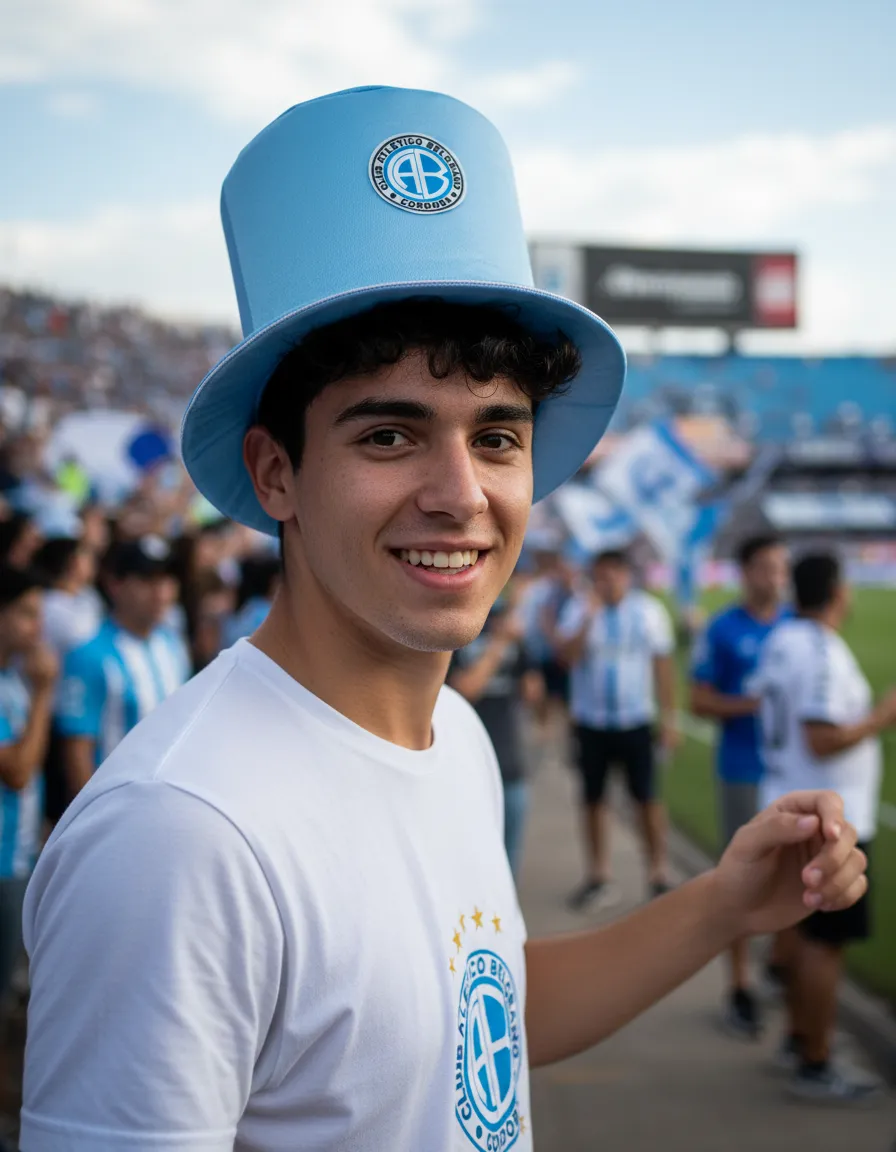 Sombrero Galera De Tela Equipos De Futbol Varios Diseños - Imagen 9