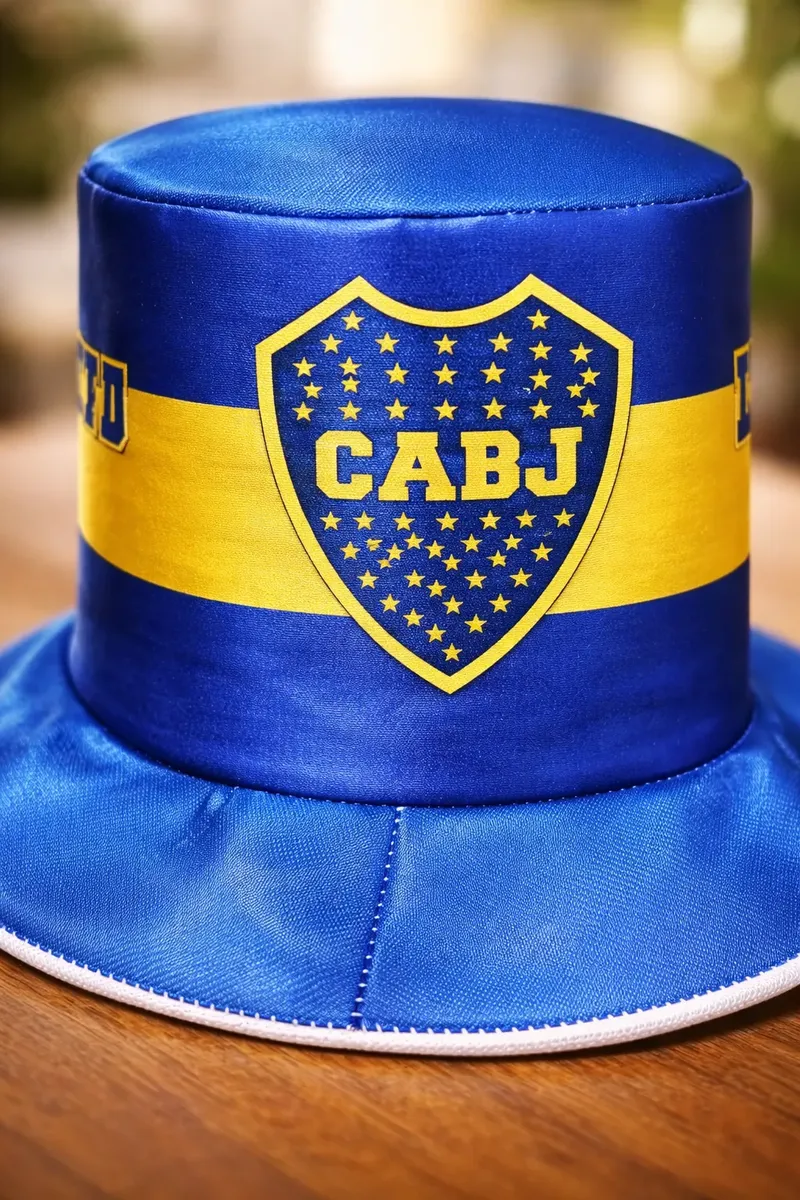 Sombrero Galera De Tela Equipos De Futbol Varios Diseños - Imagen 7