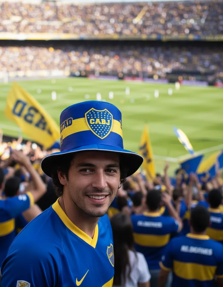 Sombrero Galera De Tela Equipos De Futbol Varios Diseños - Imagen 4