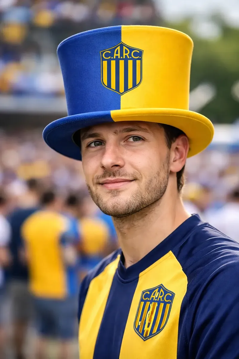 Sombrero Galera De Tela Equipos De Futbol Varios Diseños - Imagen 6