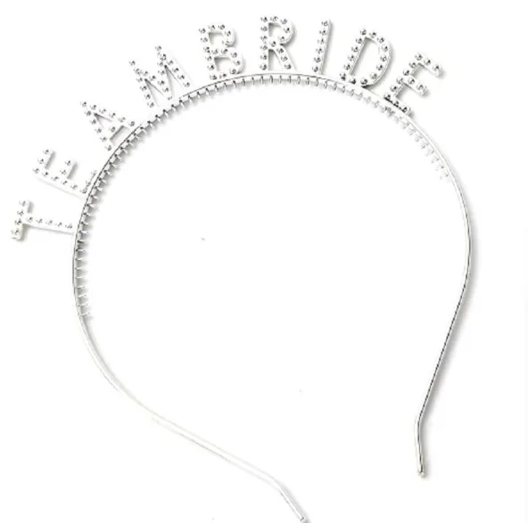 VINCHA- BRIDE- PLATA