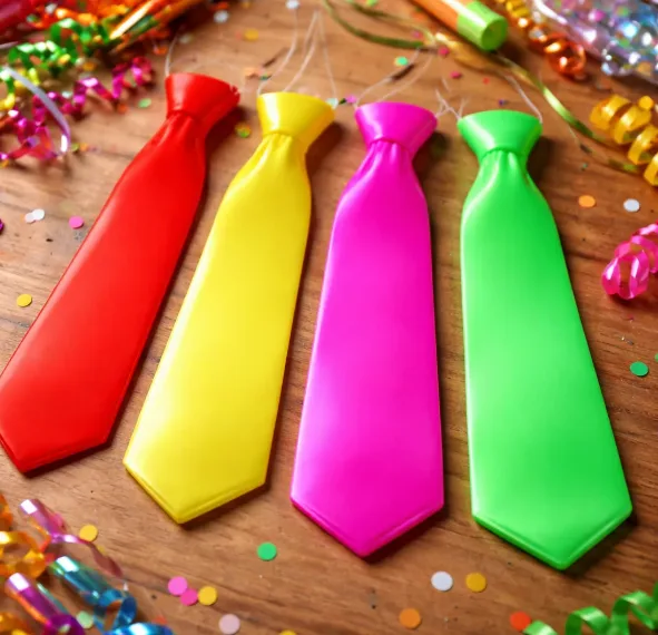 corbatas-moños-fluo-estampado