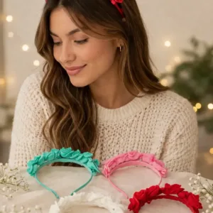 Promo Pack Vinchas Flores Colores Cotillón Novia Homenajeada